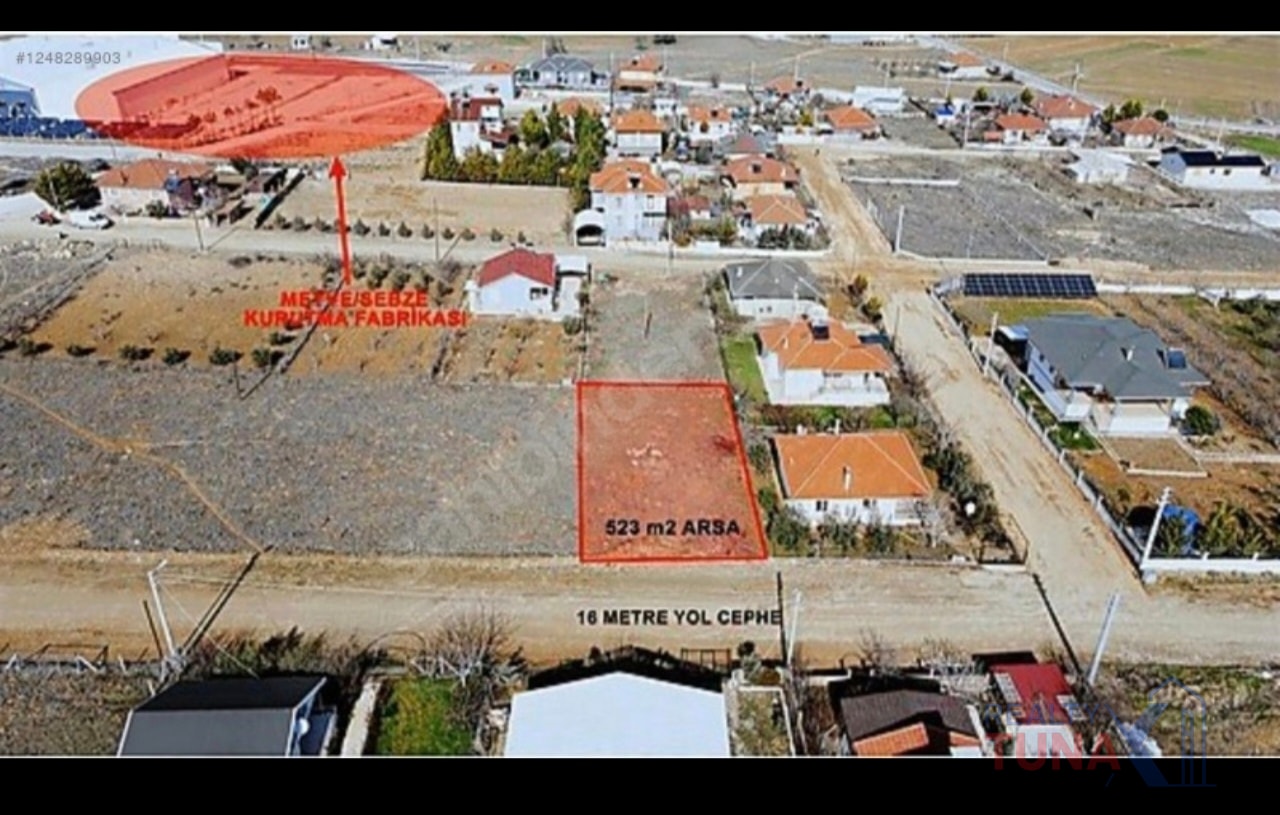 Antalya Korkuteli Bozova’da Satılık İmarlı Arsa (522 m²)